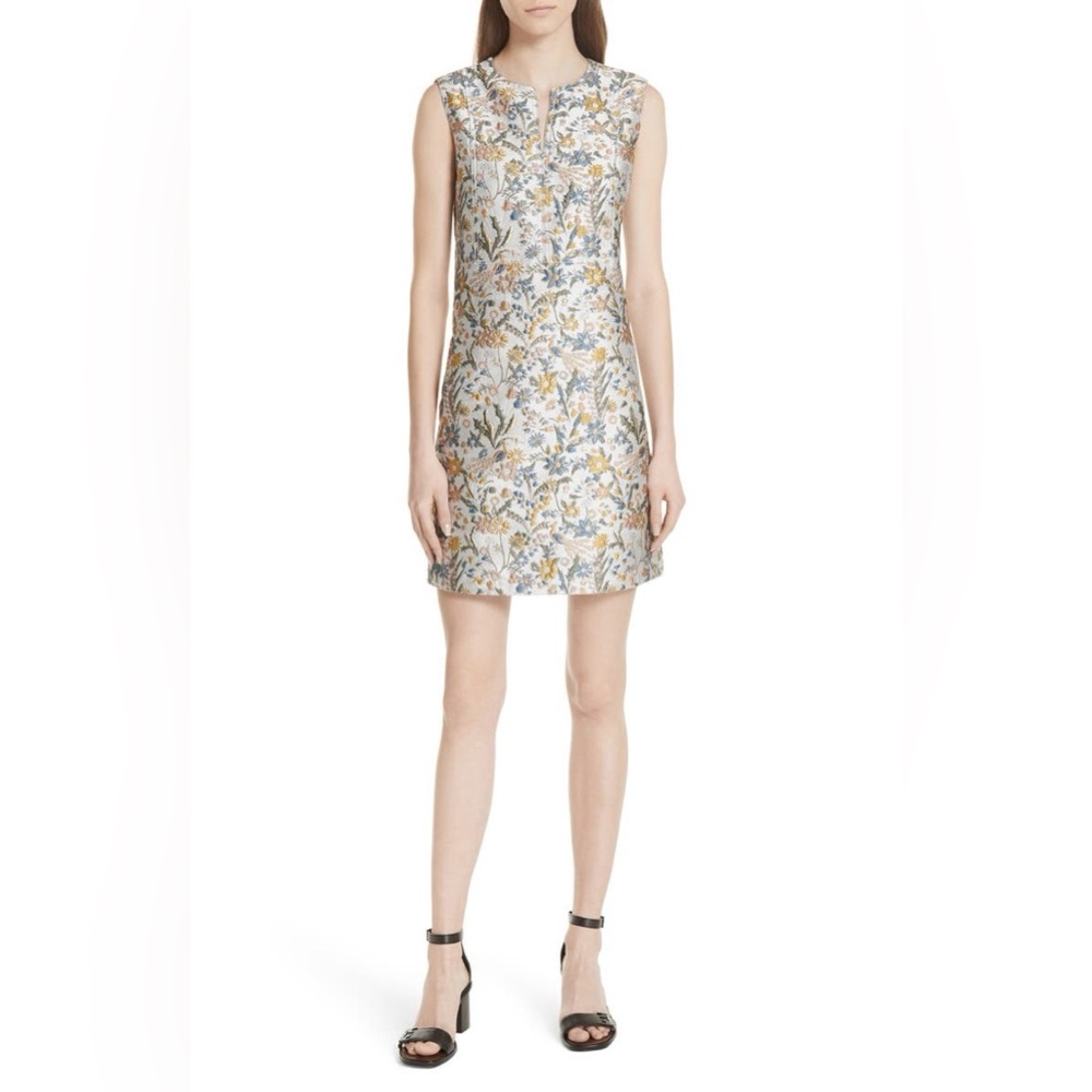 NWT $698 Tory Burch Abigail Sleeveless Shift Dress